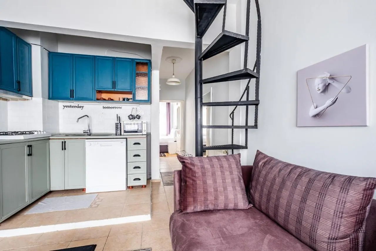 Apartment Sleek Flat With Excellent View In Cihangir Istanbul Türkei